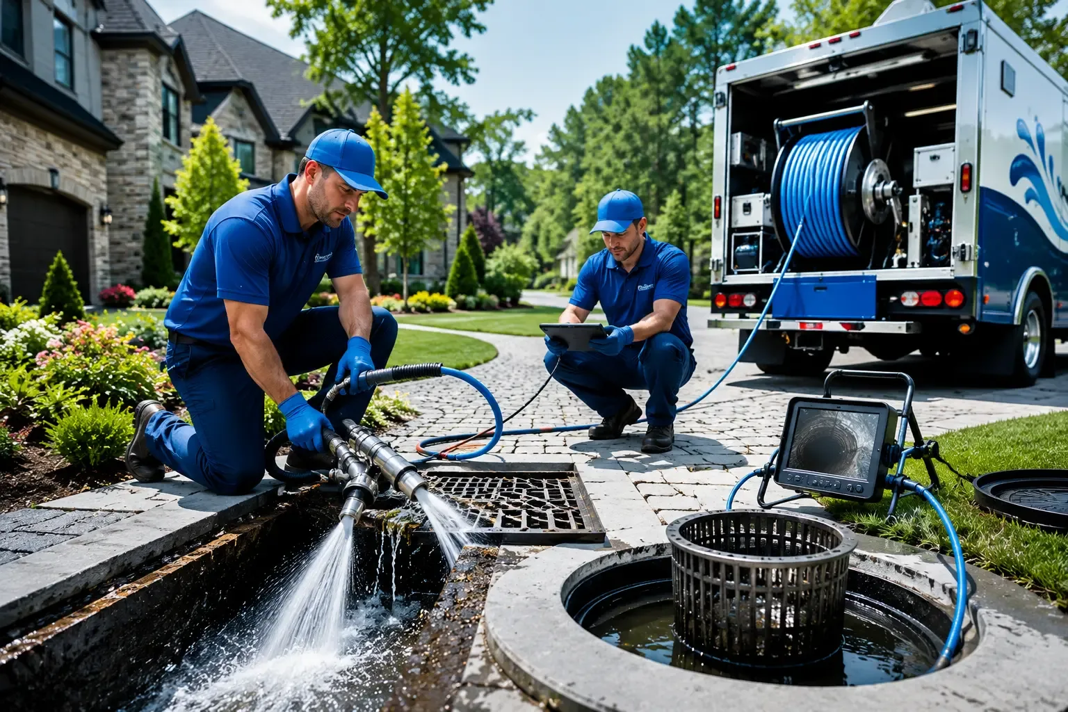 Local outdoor drain cleaning professionals in Randlett, OK